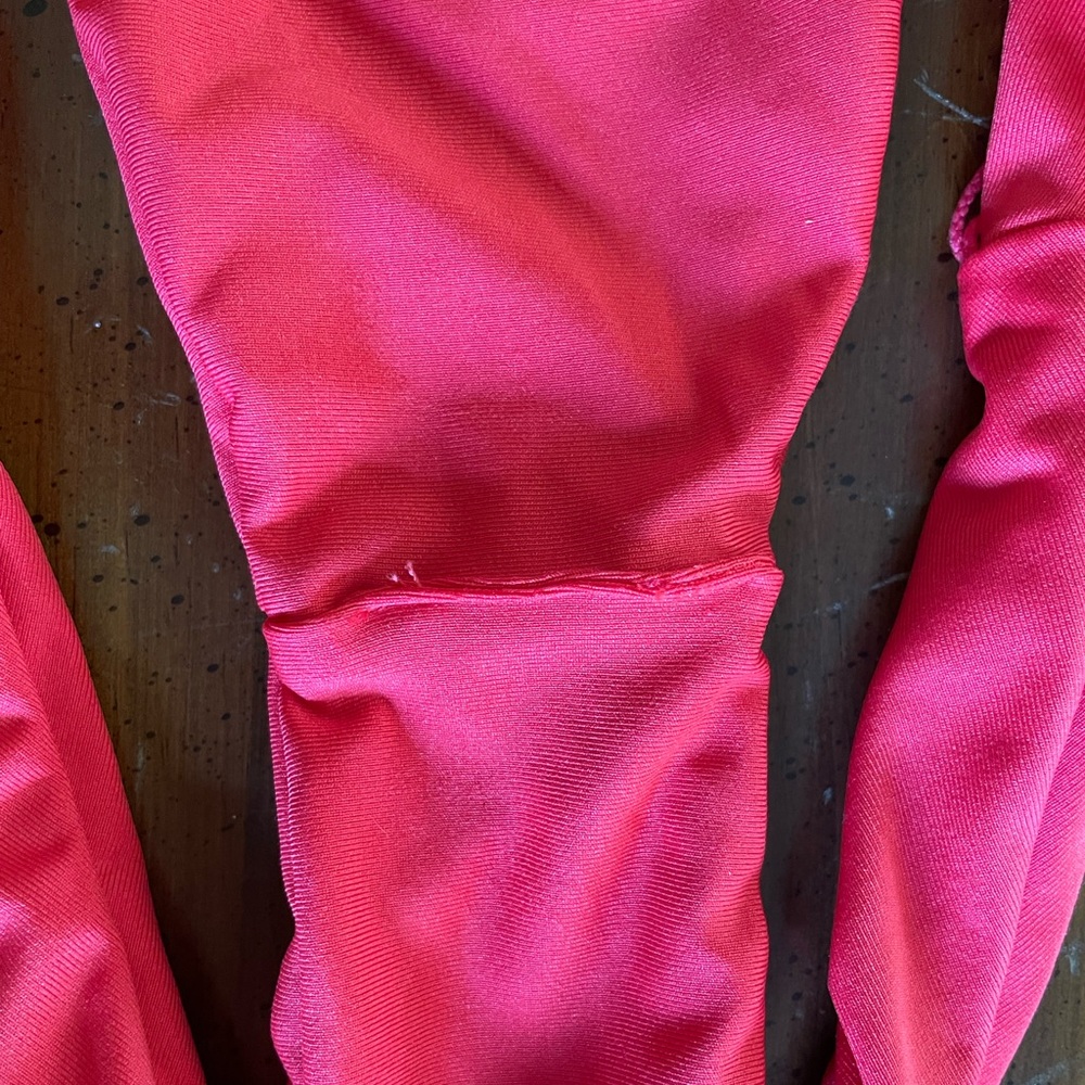Volcom Red Seamless Cheeky Swim Bottoms - Picture 7 of 9